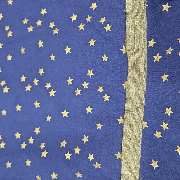 Mini Boden Blue Starry Kids Dress - Picture 5 of 6